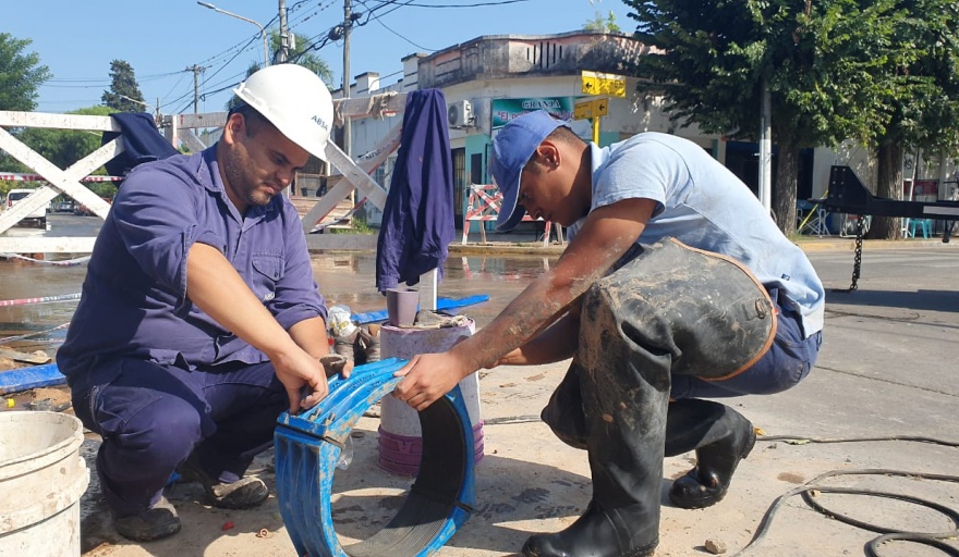 El gobierno bonaerense invierte $ 27,5 millones para obras de agua en La Plata