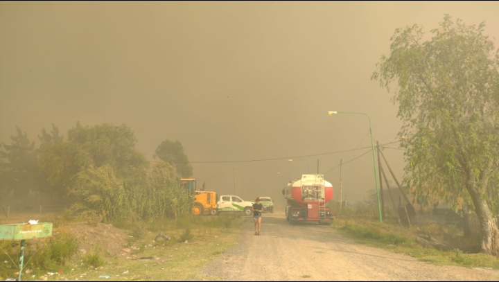 INCENDIO EN LA RESERVA NATURAL DE PUNTA LARA