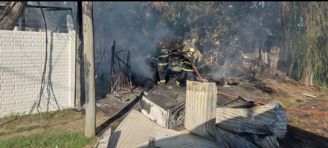 CONMOCIÓN EN UN BARRIO DE LA PLATA