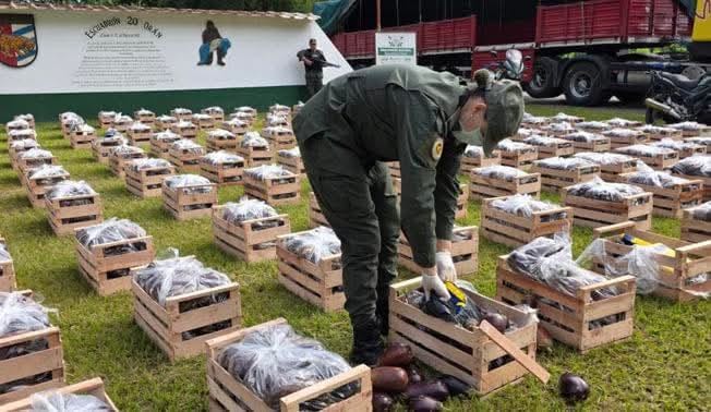 Salta Evitan el traslado de 31 kilos de cocaína ocultos en cajones con berenjenas