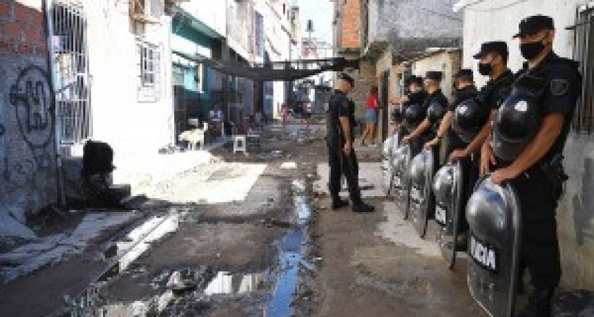 Una mujer detenida por acopio, fraccionamiento y narcomenudeo en Barrio Zavaleta