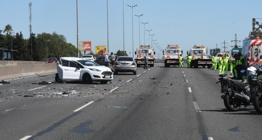 Choque múltiple en Panamericana: murió una joven de 25 años y uno de los conductores dio positivo de alcoholemia