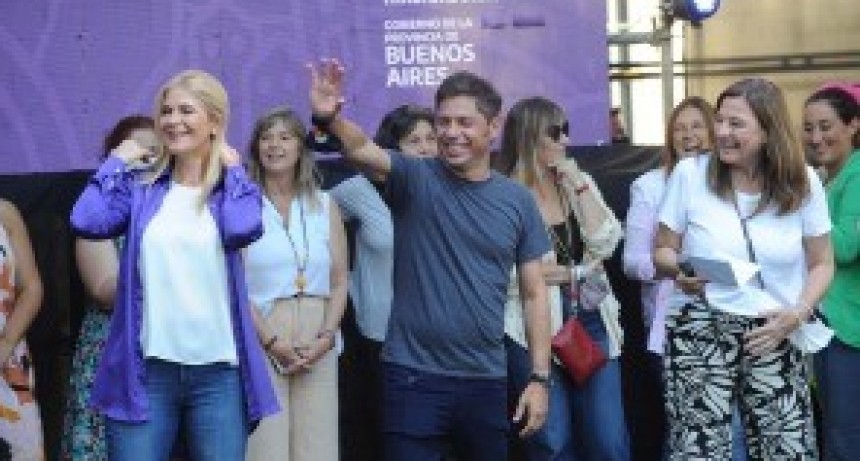 Kicillof dijo que las mujeres 