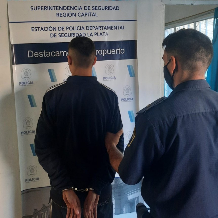 La Plata: Detienen al machito ponce de barrio Aeropuerto