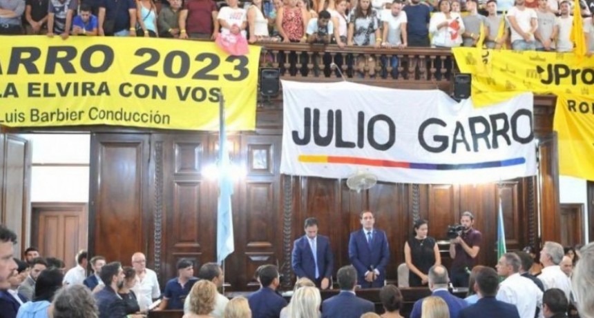 La Plata, apertura de sesiones: el intendente Garro dijo que sigue soñando con una ciudad mejor