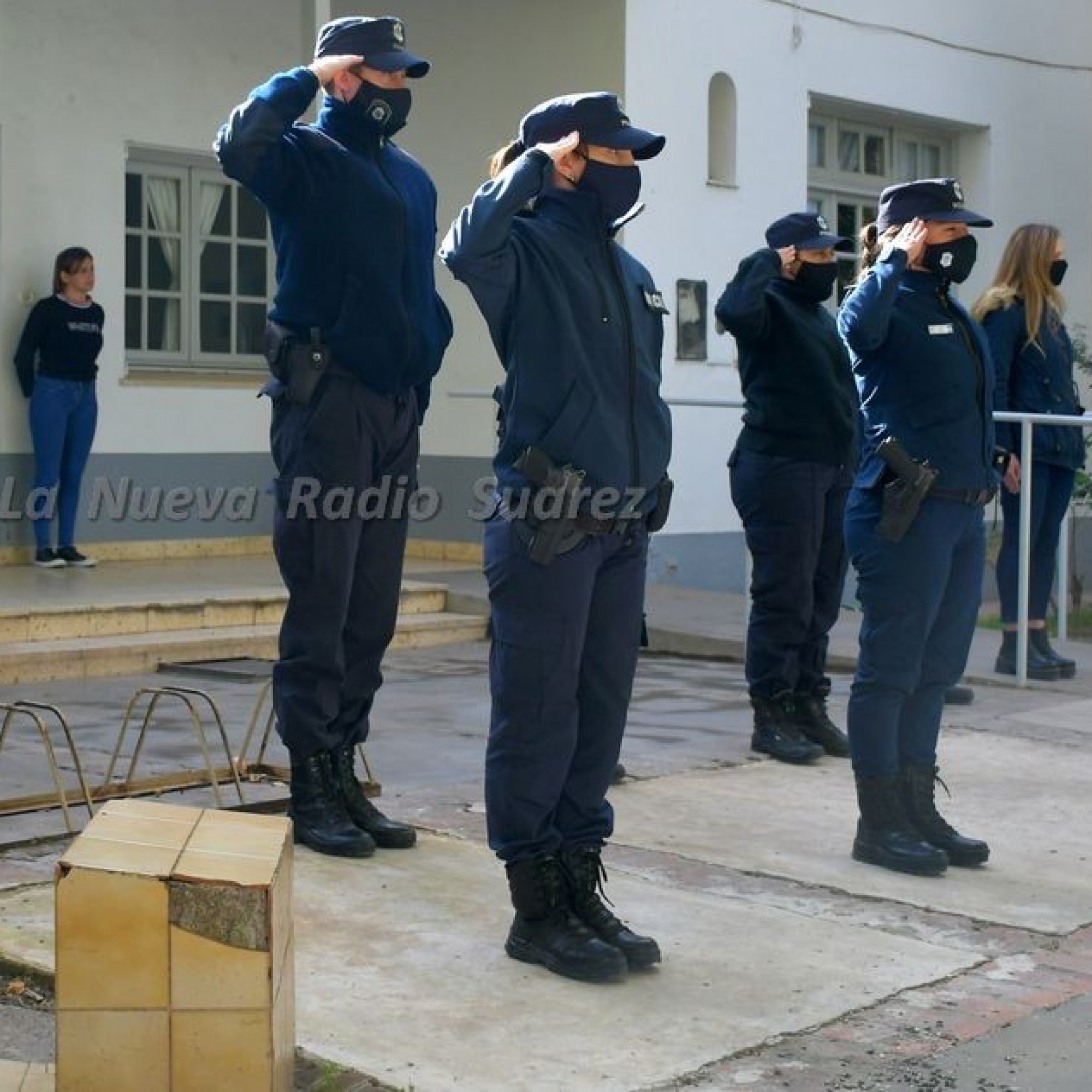 Con profundo pesar, sus compañeros de trabajo despidieron a la Sargento Zaira Jaqueline Di Giorgio