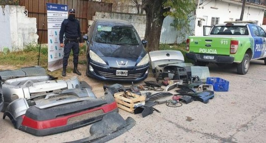 GUERNICA: DESARTICULAN BANDA DEDICADA AL ROBO Y DESGUACE DE AUTOS