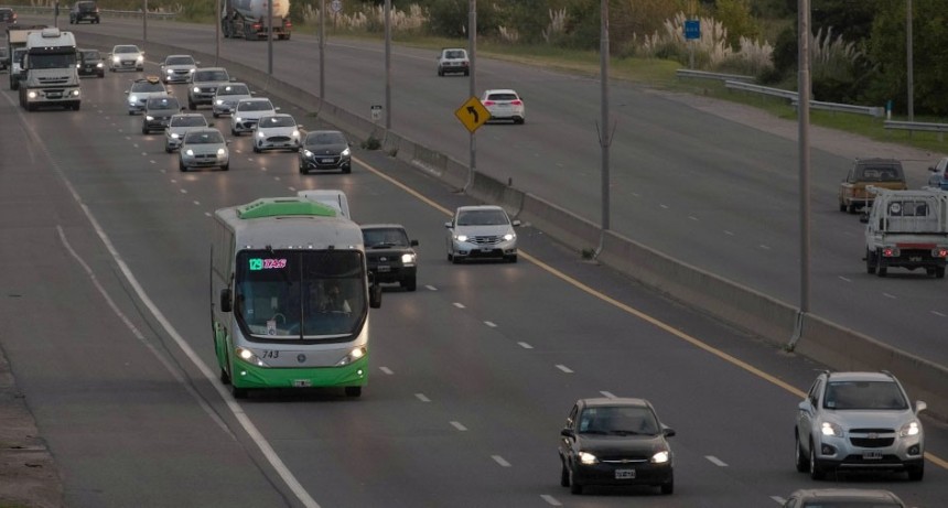 En la ruta 2 circuló un 10 por ciento del caudal habitual de un fin de semana normal