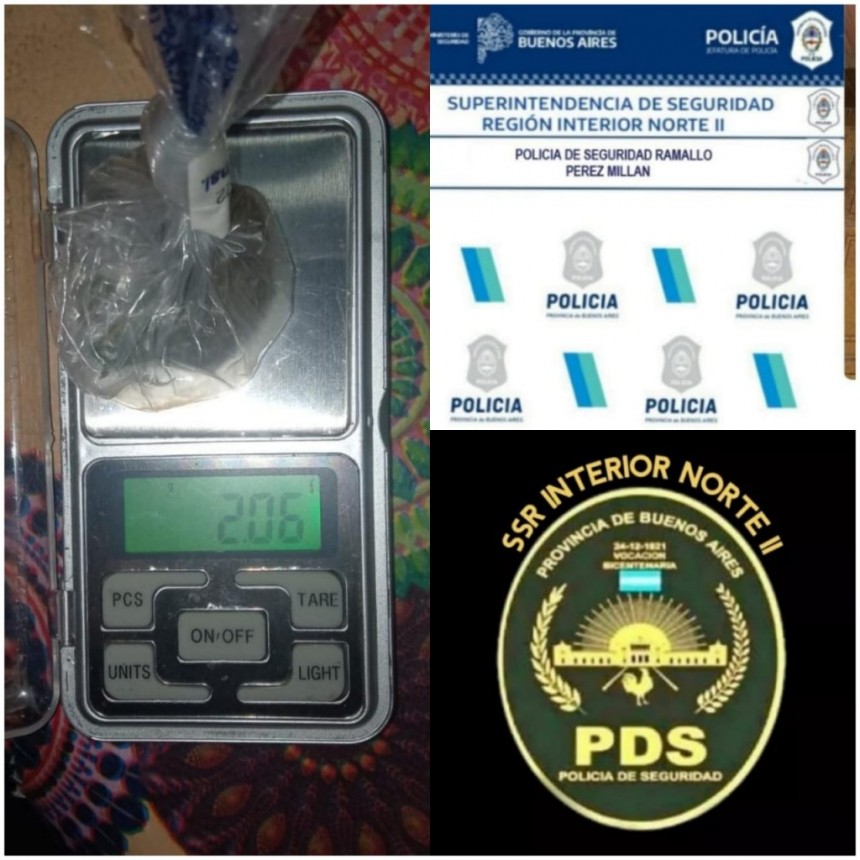 RAMALLO: DETIENEN UN JOVEN CON DROGA Y UN AUTO ADULTERADO