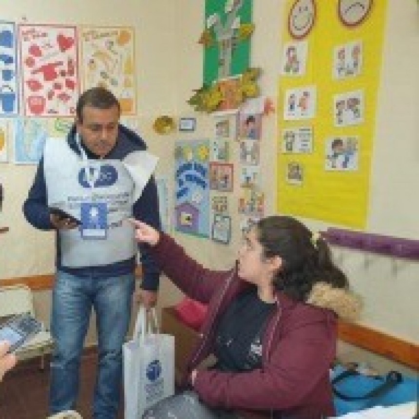 El gobernador de Misiones se sumó como voluntario a los censistas que recorren la provincia