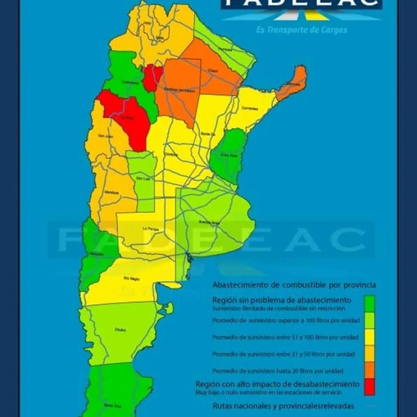 Sin combustible: cuáles son las provincias donde los transportistas siguen sin conseguir gasoil o deben pagarlo muy caro