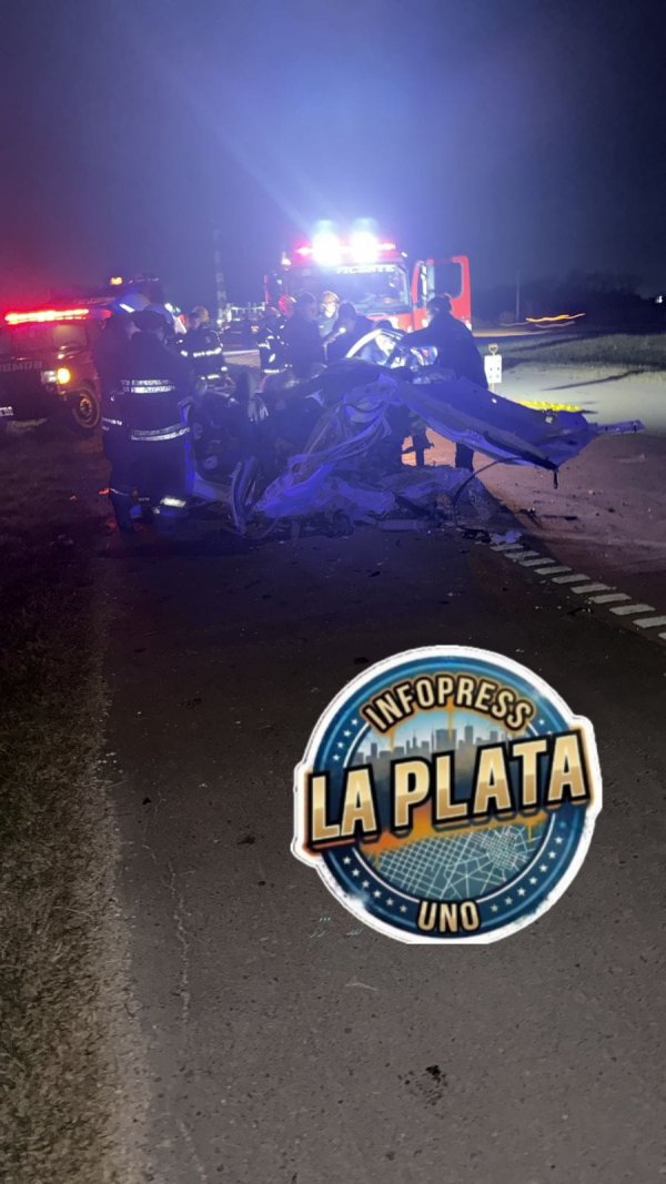 TRAGEDIA EN RUTA 6: CINCO MUERTOS TRAS UN BRUTAL CHOQUE EN SAN VICENTE