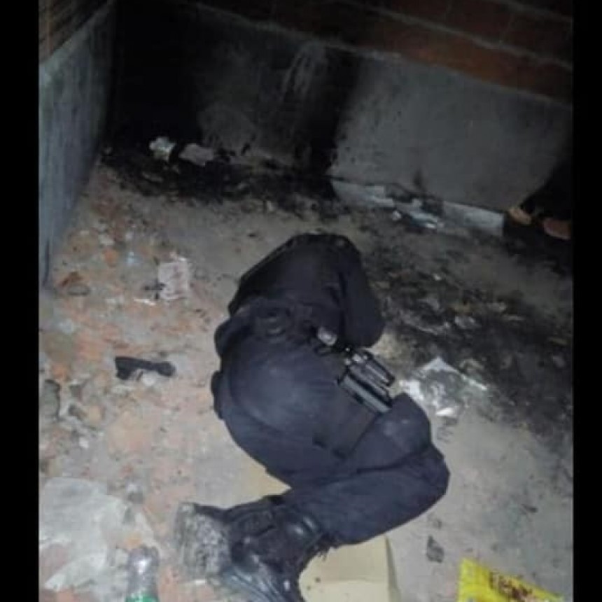 Efectivos del U.T.O.I UNIDAD TÁCTICA OPERATIVA INMEDIATA, no tienen donde dormir