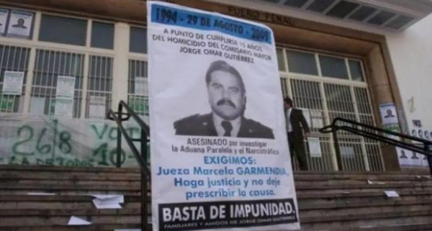 Condenaron a dos expolicías a prisión perpetua por matar al subcomisario Gutiérrez