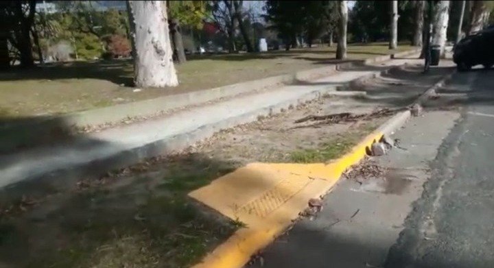 Polémica por rampa en el bosque que no lleva a ningún lado
