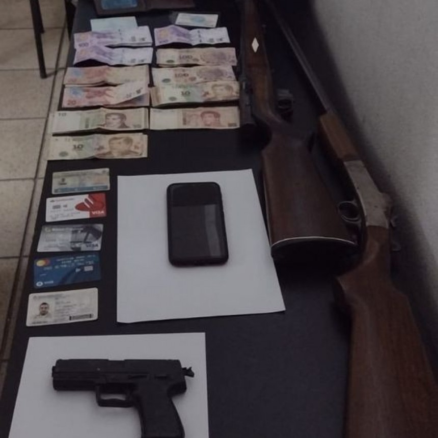 LANÚS DETIENEN A DOS DELINCUENTES DE 23 Y 27 AÑOS