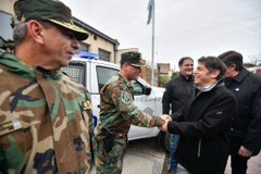 La Provincia sumó patrulleros para reforzar la prevención del delito en San Cayetano