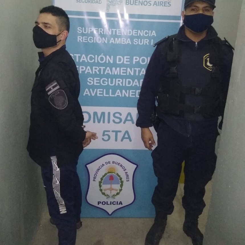 Detienen a un  POLICÍA DE LA CIUDAD por robo agravado en dos hechos