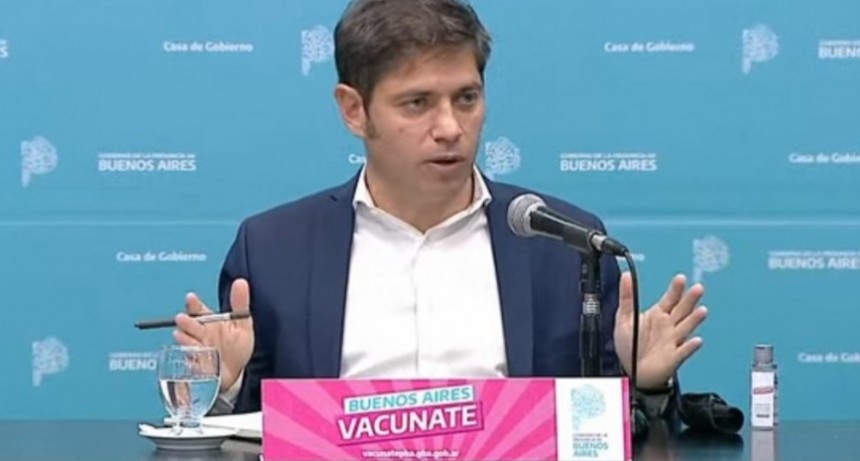 Kicillof convocó a la presencialidad a las y los agentes estatales vacunados contra el Coronavirus