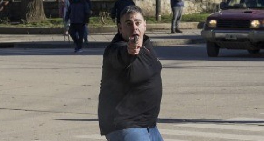 Reclamo de ATE en San Martín de los Andes desembocó en incidentes con disparos y heridos