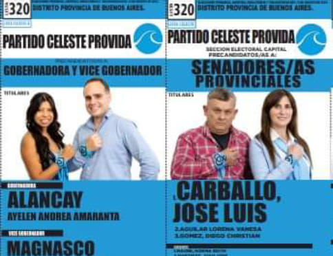 EL PARTIDO CELESTE PRO VIDA LANZARÁ SU CAMPAÑA EN LA PLATA