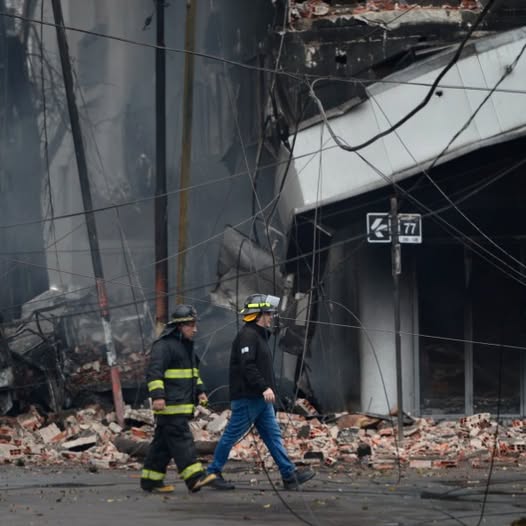 “Es el segundo incendio más grande en La Plata después del del Teatro Argentino”