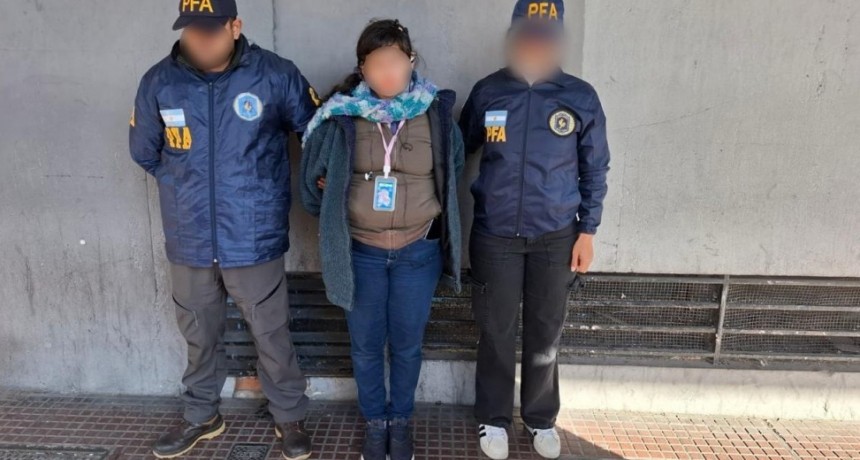EL DFI DETUVO A LA LÍDER DE UNA BANDA NARCO DEDICADA A LA COMERCIALIZACIÓN DE PASTA BASE Y COCAÍNA