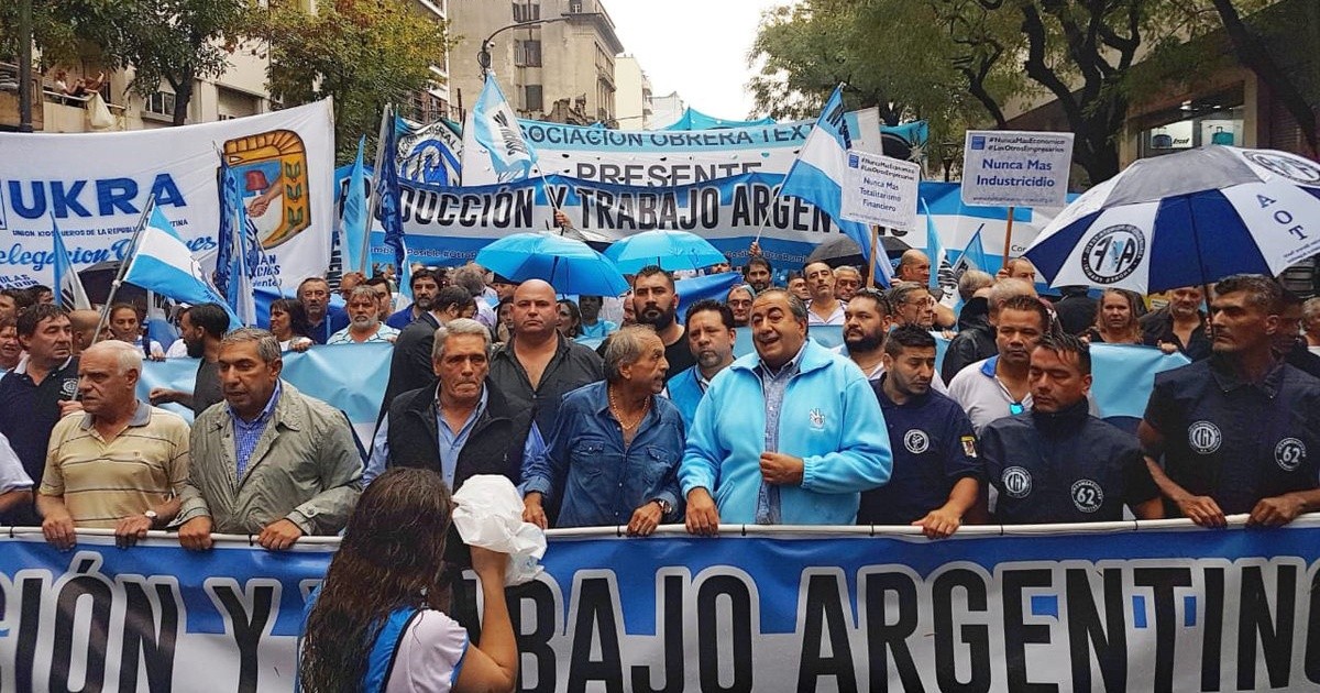 Marcha de la CGT contra la 