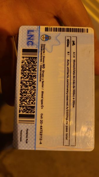 ALERTAN POR LICENCIAS DE CONDUCIR APOCRIFAS