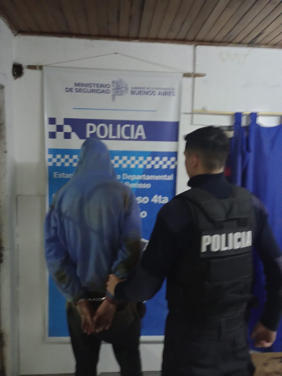 DETUVIERON AL AUTOR DEL HOMICIDIO EN EL BARRIO JOSE LUIS CABEZAS EN BERISSO