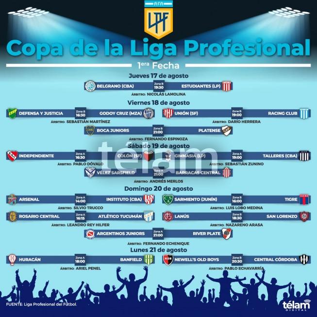 MAÑANA ARRANCA EL FUTBOL DE NUEVO
