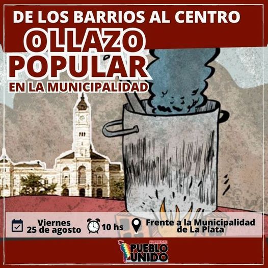 DE LOS BARRIOS AL CENTRO: OLLAZO POPULAR EN LA MUNICIPALIDAD