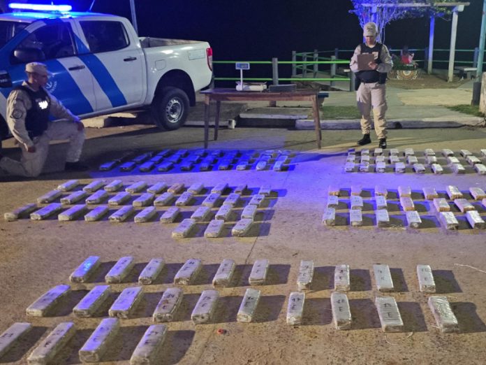 Incautan más de 415 kilos de marihuana valuada en unos 379 millones de pesos en Misiones