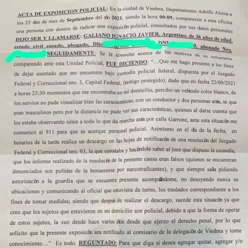 Grave atentado de muerte contra el abogado Influencer Galiano
