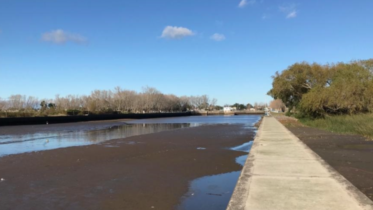 Por bajante del río de La Plata se ve afectada producción de agua para La Plata, Berisso y Ensenada