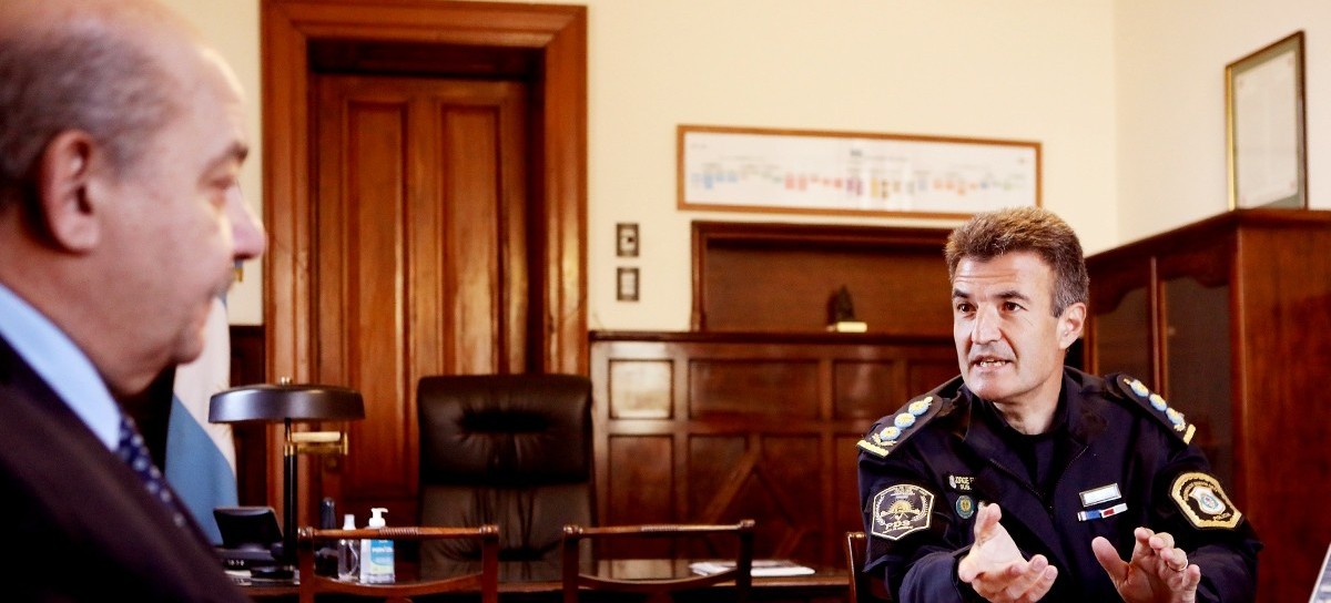 Gestiones entre autoridades de la UNLP y Policía bonaerense para prevenir delitos en facultades