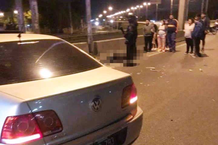 Virrey del Pino: dos policías murieron tras chocar con el guardarraíl en Ruta 3