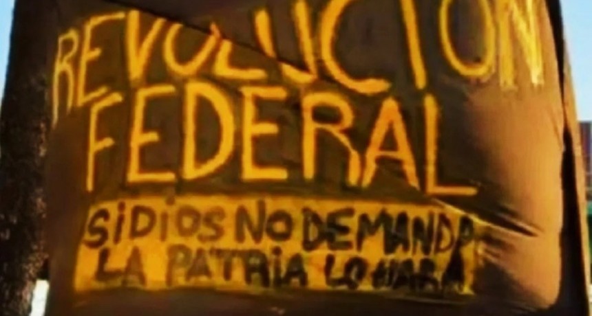 Detuvieron a cuatro referentes de Revolución Federal acusados de incitar a la violencia