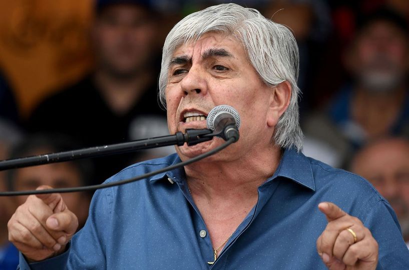 Hugo Moyano: 