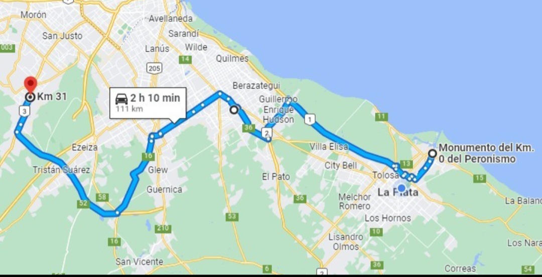 Caravana de Unión por La Patria.
