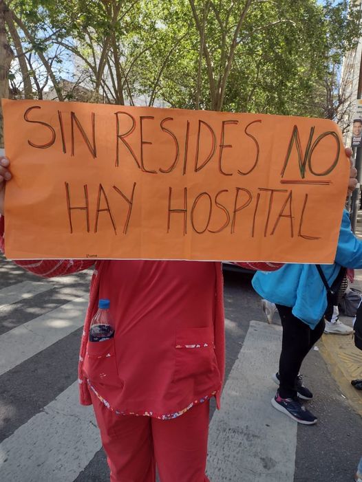 Kicillof no le paga a las y los residentes de salud de la provincia de BsAs.