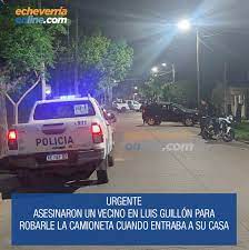 Matan a un jubilado delante de su esposa durante una entradera en su casa de Luis Guillón