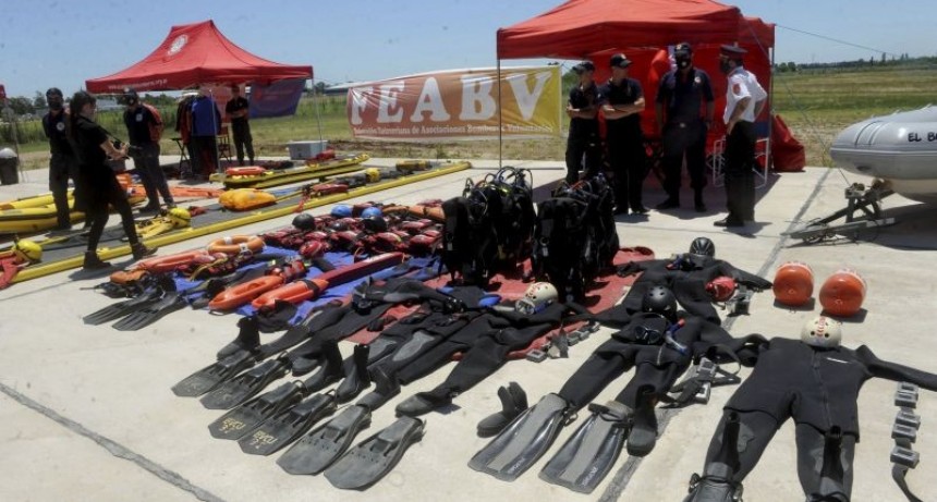 Hudson: Inauguran un centro de entrenamiento para capacitar a bomberos de toda la Argentina