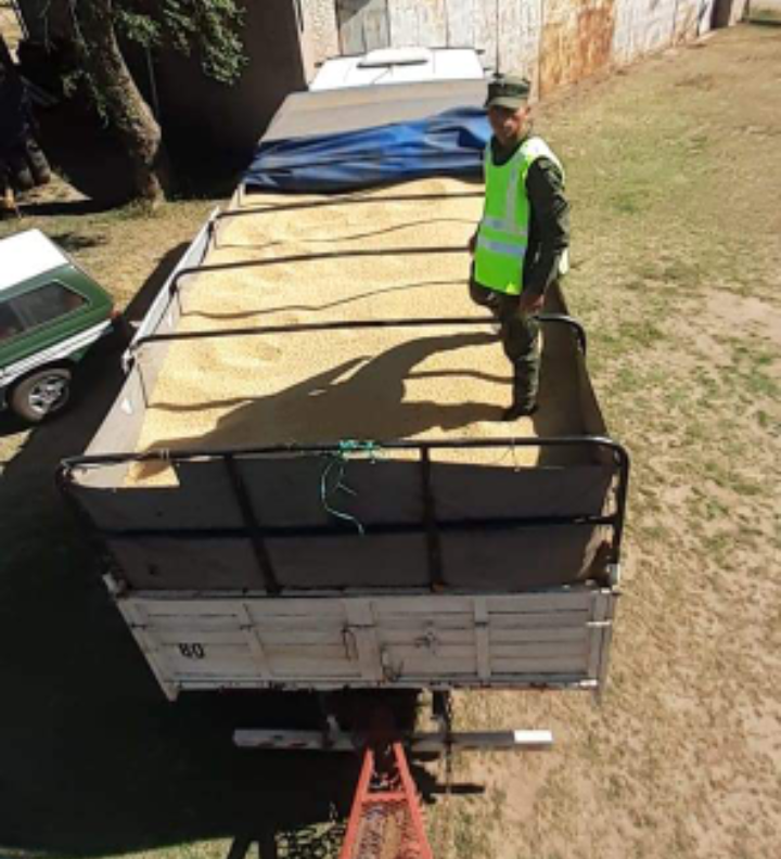 Córdoba  Secuestraron 47.780 kilos de soja entera a granel que era transportada hacia Misiones   