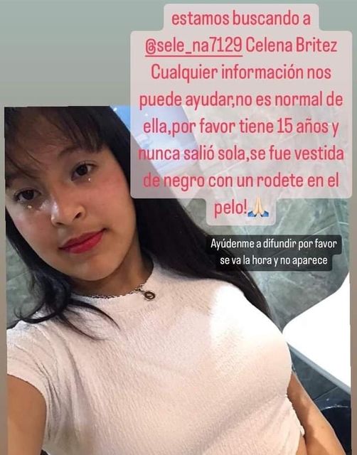 Villa Gesell Desesperada  Búsqueda de una joven de 15 años