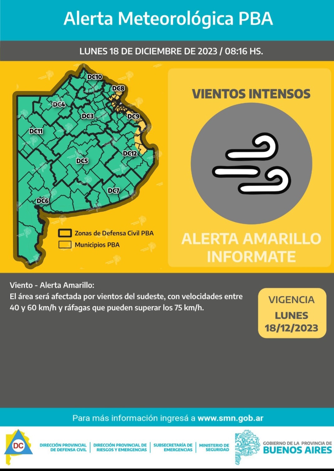 Situación crecida Río de la Plata:*